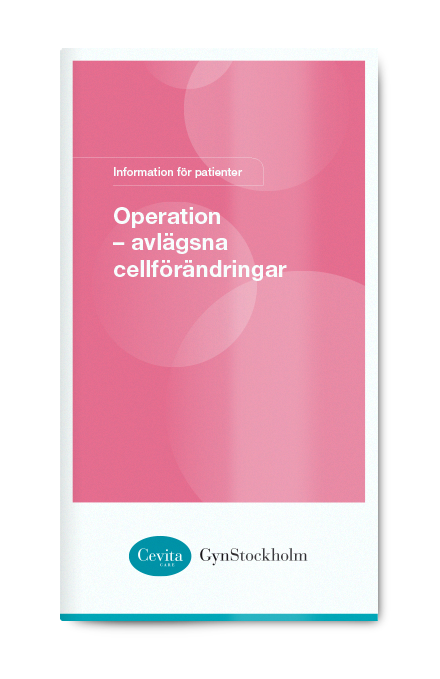 Operation - avlägsna cellförändringar